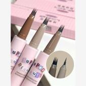 网红爆款 水眉笔四叉眉笔防水持久不脱色女野生眉女刀锋眉笔眼线笔