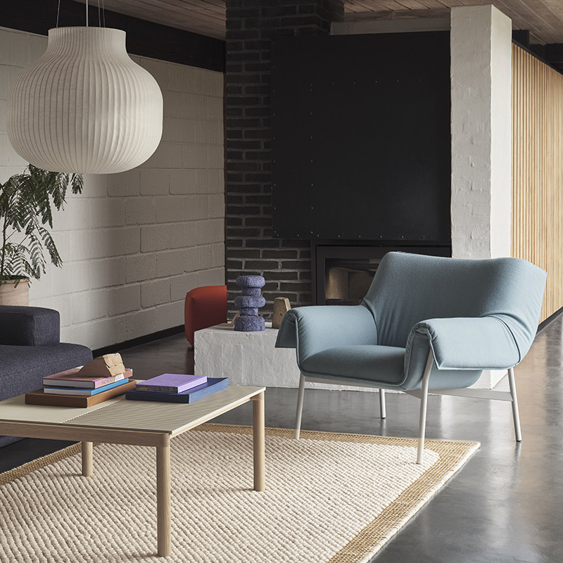 Muuto WRAP包裹布艺单人沙发休闲椅