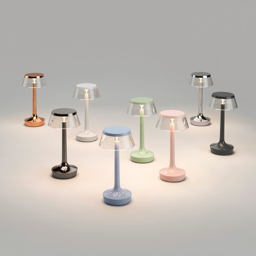 FLOS Bon Jour Unpl充电台灯可加配灯罩餐桌移动氛围