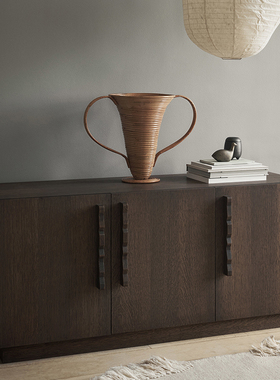 Ferm LIVING Unda实木餐边柜北欧中古