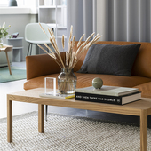 边几 Muuto 现代简约 TABLE系列实木茶几 咖啡桌 WORKSHOP COFFEE