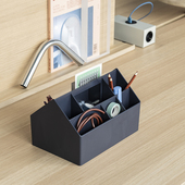 Muuto Sketch办公文具收纳盒可回收塑料材质