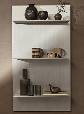 现货 Ferm LIVING Lager墙面展示杂志陈列架