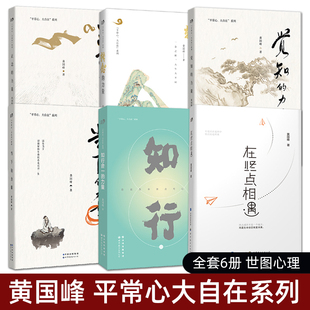 全套6册 黄国峰 觉知的力量+正念的力量+当下的力量+转念的力量+知行合一的力量+在终点相遇 平常心大自在系列 心灵疗愈心理学书籍