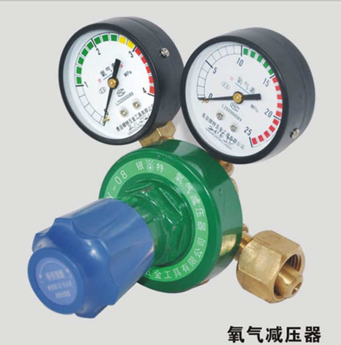 青岛银特YQY-08-A全铜~YQY-08-C YQY-07C YQY-07A体铜氧气减压器