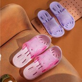 酷趣浴室防滑拖鞋 女新款 夏室内家居洗澡防臭漏水卫生间专用凉拖男