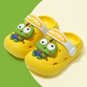 室内防滑凉拖中小童卡通可爱外穿女童拖鞋 夏季 包头 洞洞鞋 儿童拖鞋