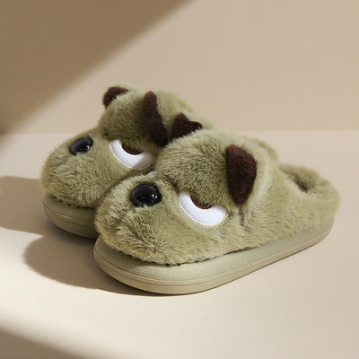 月子棉拖鞋女可爱室内加厚底防滑