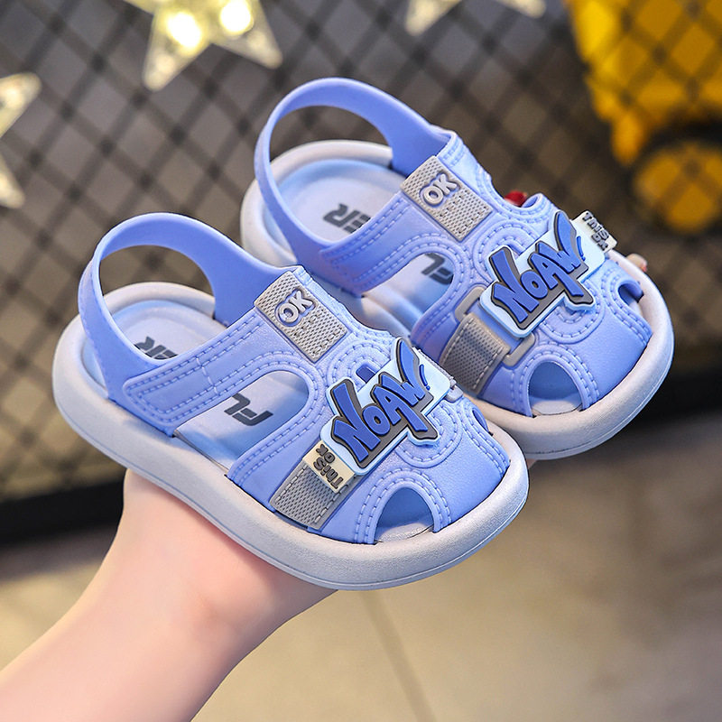 魔术贴儿童洞洞鞋夏季男童小童防滑小孩宝宝凉鞋带后跟运动可外穿,童鞋/婴儿鞋/亲子鞋,凉鞋,淘宝优惠券,粉丝福利购,淘宝优惠卷