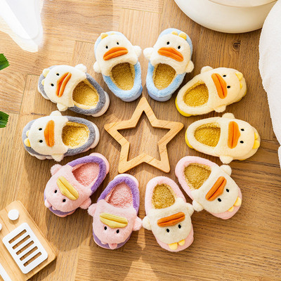 儿童棉拖鞋2025秋冬季新款男童女