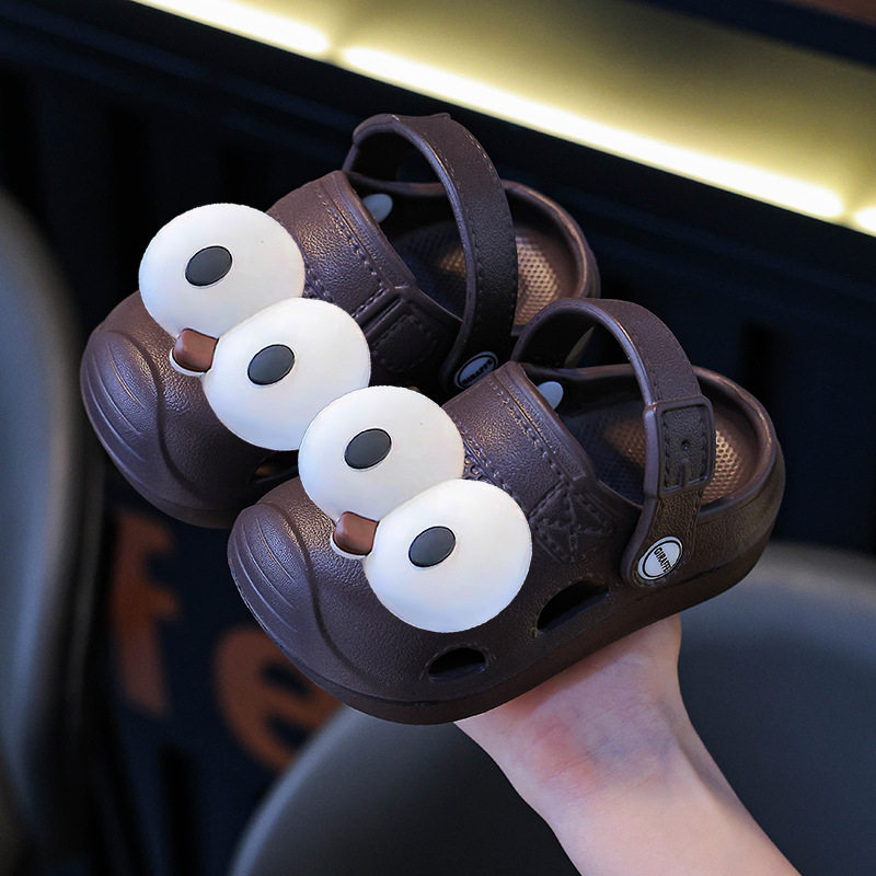 宝宝拖鞋夏季儿童洞洞鞋婴幼儿小童凉鞋男女童软底凉拖鞋EVA萌趣