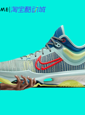 NIKE AIR ZOOM GT JUMP 2 EP白黑高帮男子实战篮球鞋DJ9432-001