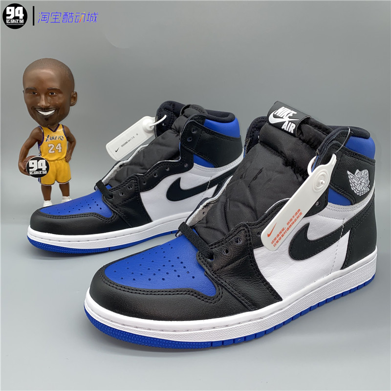 Air Jordan 1 Retro High OG AJ1蓝黑脚趾小闪电运动鞋555088-041