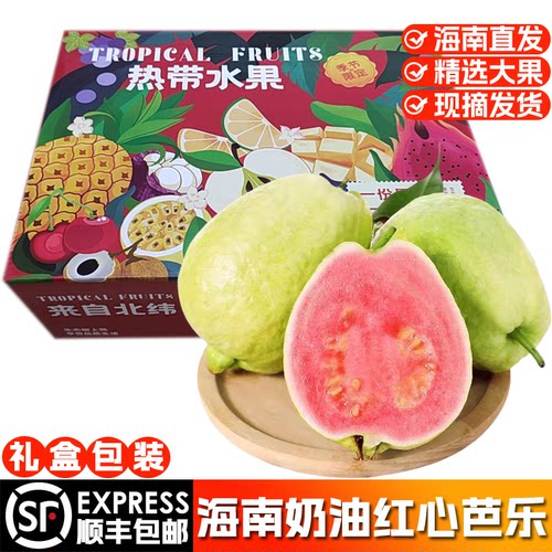 海南奶油红心芭乐礼盒装