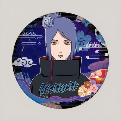 晓组织小南徽章双闪吧唧书包包