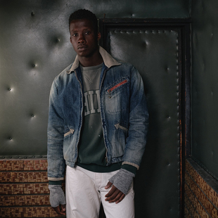 一穿封神GypsySons旧化水洗丹宁夹克 宽松短裁 羊毛夹棉内衬 YYDS