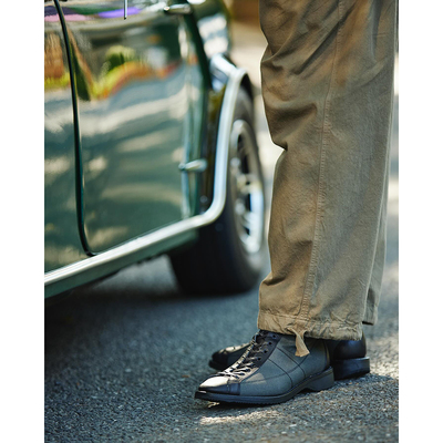 复古骑行鞋轻软设计可换底