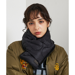 TAION 小巧体积御寒逸品TAION羽绒羊羔绒双面围巾 R201ALSML-1