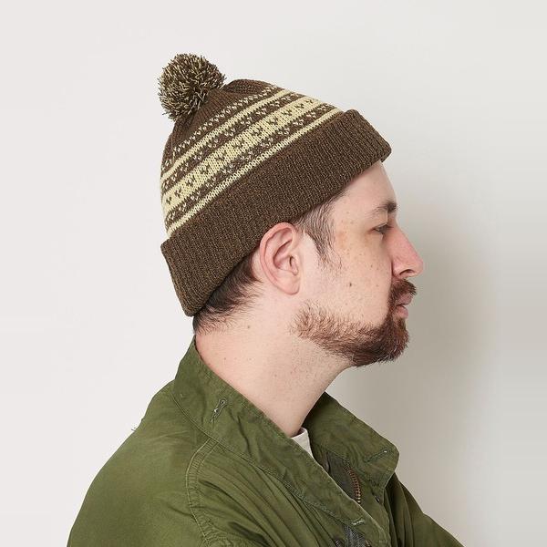 Mighty shine 北欧雪柄 Watch Cap 针织冷帽 温暖无束缚 1223009