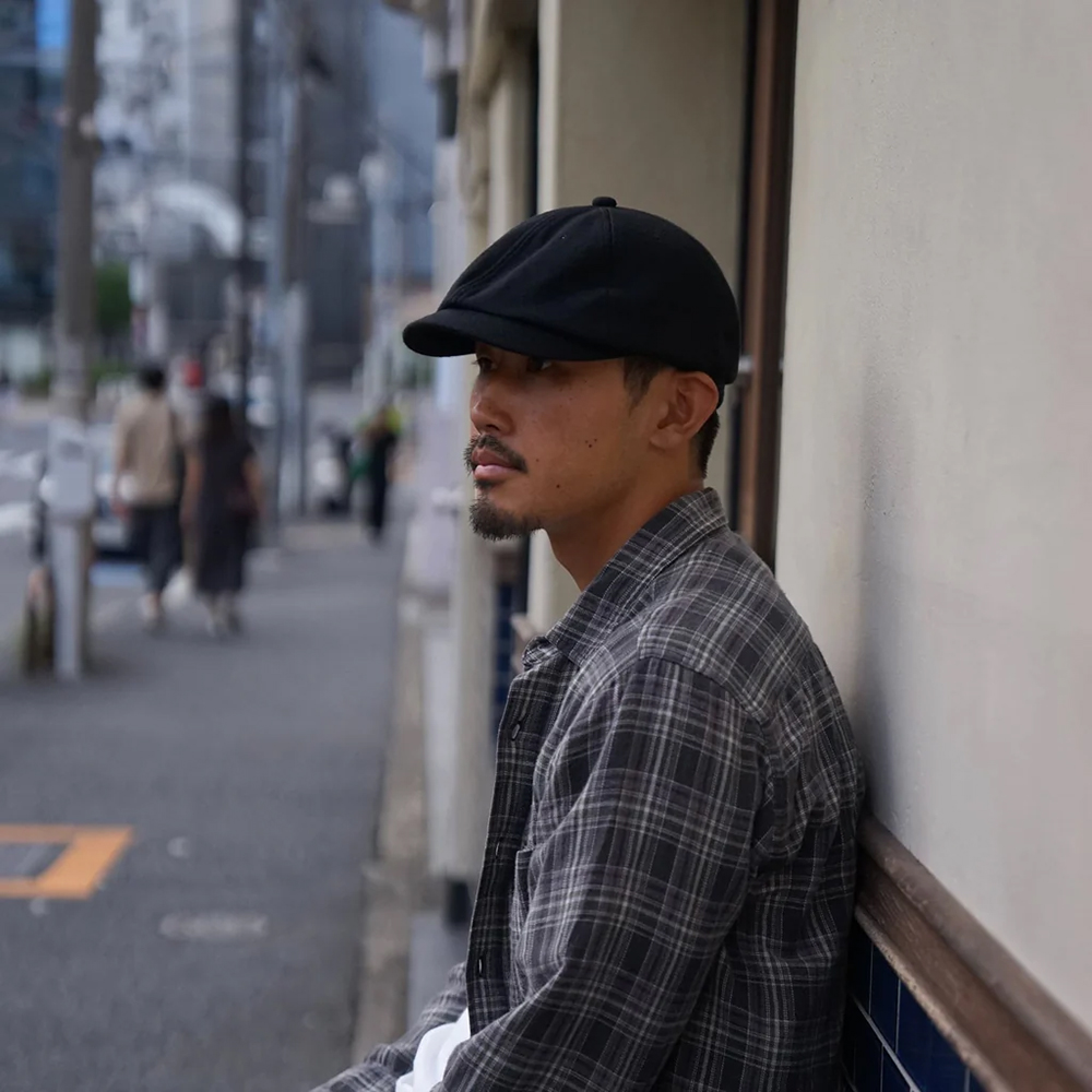 HWDOG 早春热门定番法兰绒狩猎帽 轻量挺括美利奴羊毛报童帽