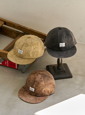 MIGHTY SHINE 独壹无贰大理石纹染色棒球帽90年代帽型