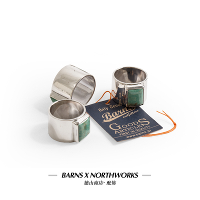 品牌联合出品印第安风格男女银戒