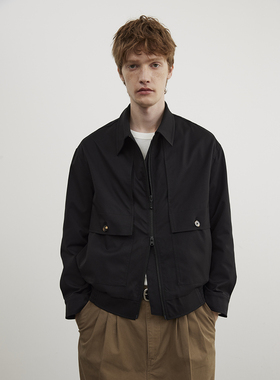 BURCS男士通勤休闲不二之选经典简约TEFLON三防夹克外套