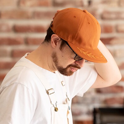 Mighty Shine 四季适宜 挺括耐用斜纹面料 月桂刺绣棒球帽1212011