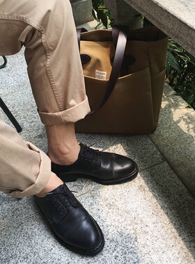 Paraboot 都市通勤轻快迈步AZAY三接头德比鞋休闲皮鞋 700301