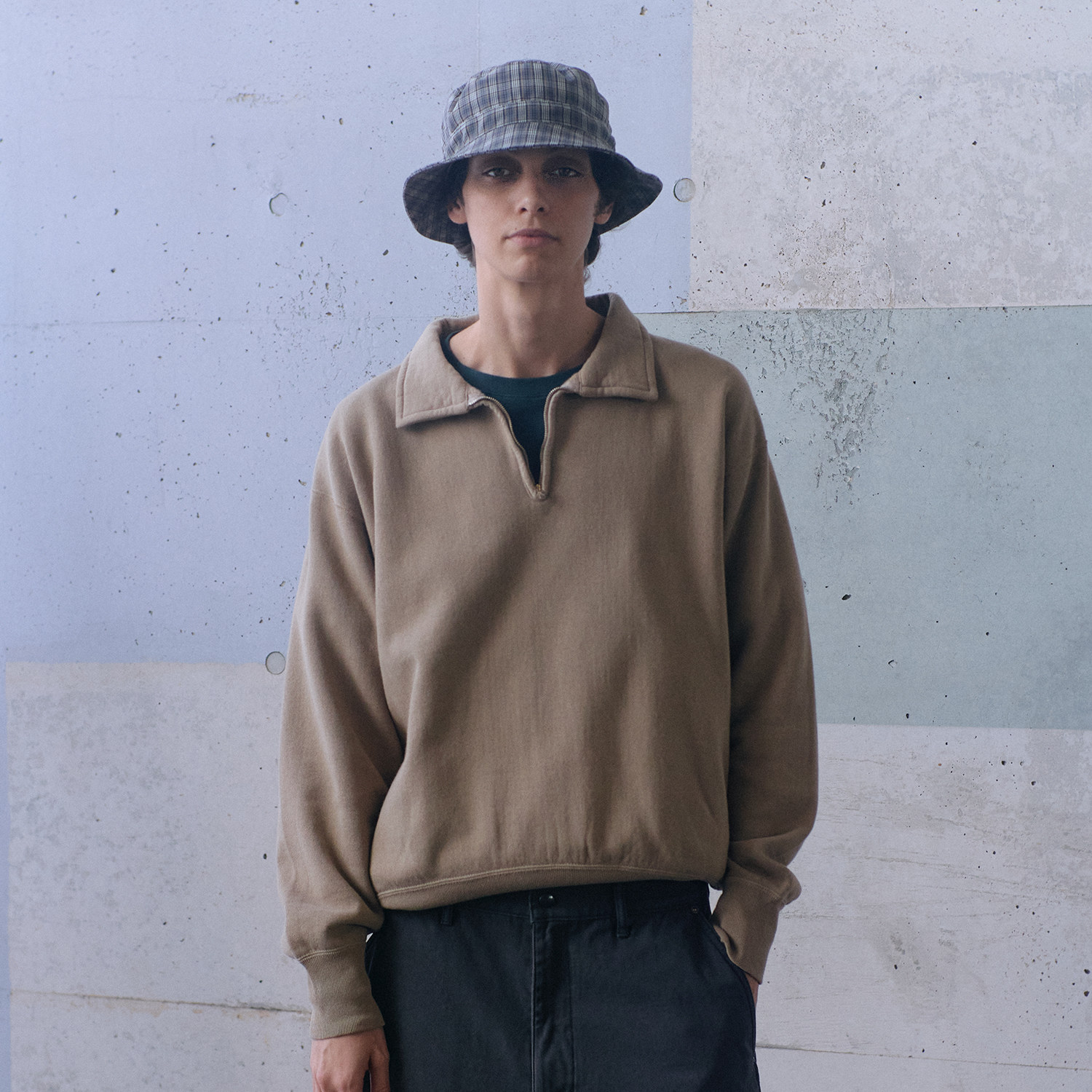 Phigvel Makers 半拉链运动衫 轻量干爽焕新 loopwheel织造 CL04