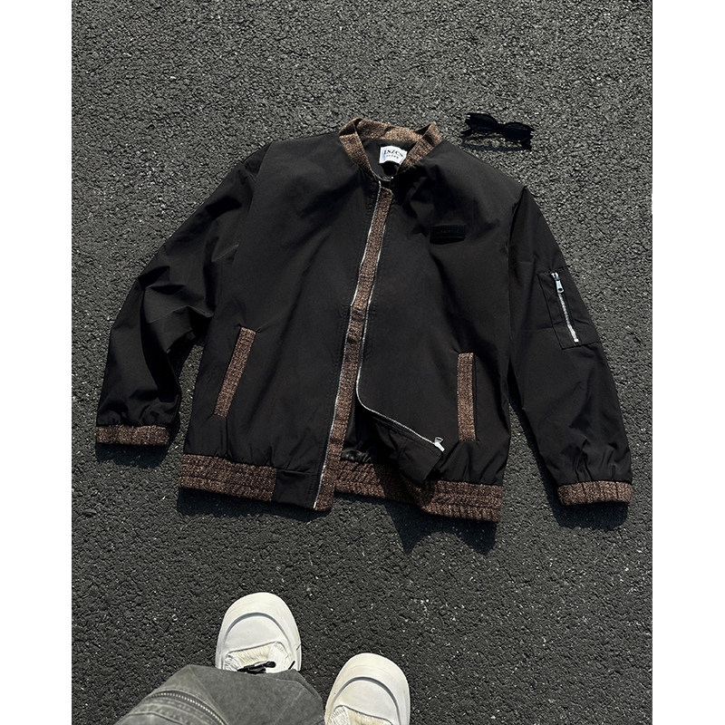 2025春装新款高品质棒球领夹克JK279-P95控148,男装夹克,星座302A
