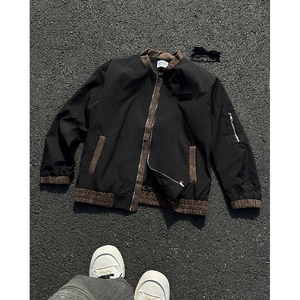 2025春装新款高品质棒球领夹克JK279-P95控148图片