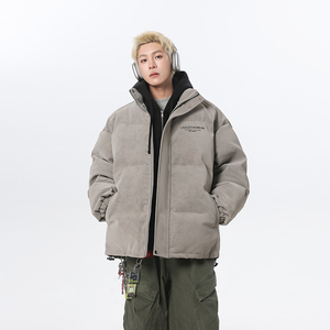 2025冬季新款加厚保暖立领棉服B520-P100,男装棉衣,星座302A