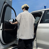 2025夏季新款短袖衬衫CS005-P55控78，男装衬衫，星座302A