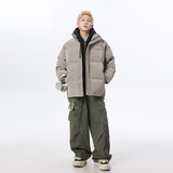 2025冬季新款加厚保暖立领棉服B520-P100，男装棉衣，星座302A