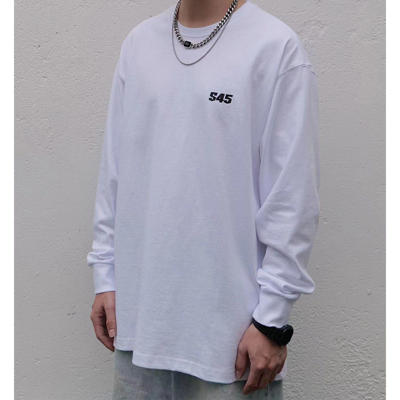 长袖重磅青少年打底纯棉