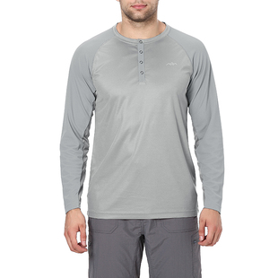 外贸肥大款男士速干衣户外运动长袖上衣速干透气打底衫宽松10053