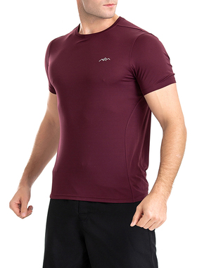 外贸肥大款户外运动T恤速干透气轻薄短袖T恤10144