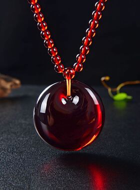 【附证书】正品原石琥珀蜜