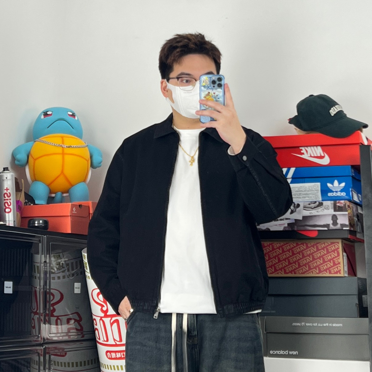 斌斌梨美式复古风翻领夹克宽松基础拉链外套微胖男生大码休闲上衣,男装,夹克,淘宝优惠券,粉丝福利购,淘宝优惠卷