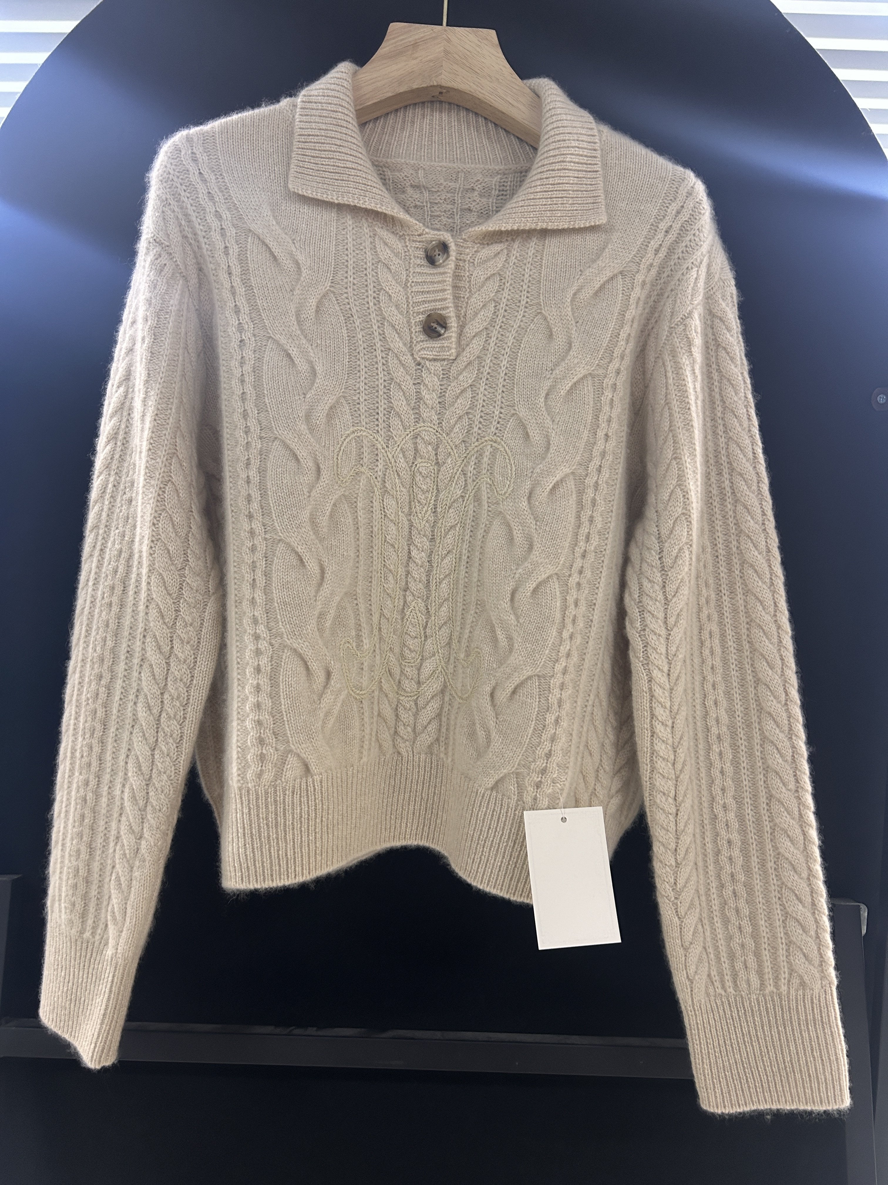 100%纯羊绒女翻领宽松针织毛衣,女装/女士精品,羊绒衫,淘宝优惠券,粉丝福利购,淘宝优惠卷