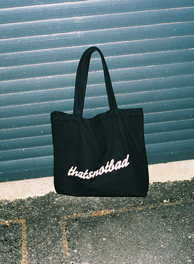 NOTBAD黑色帆布包｜ESSENTIALS基础系列