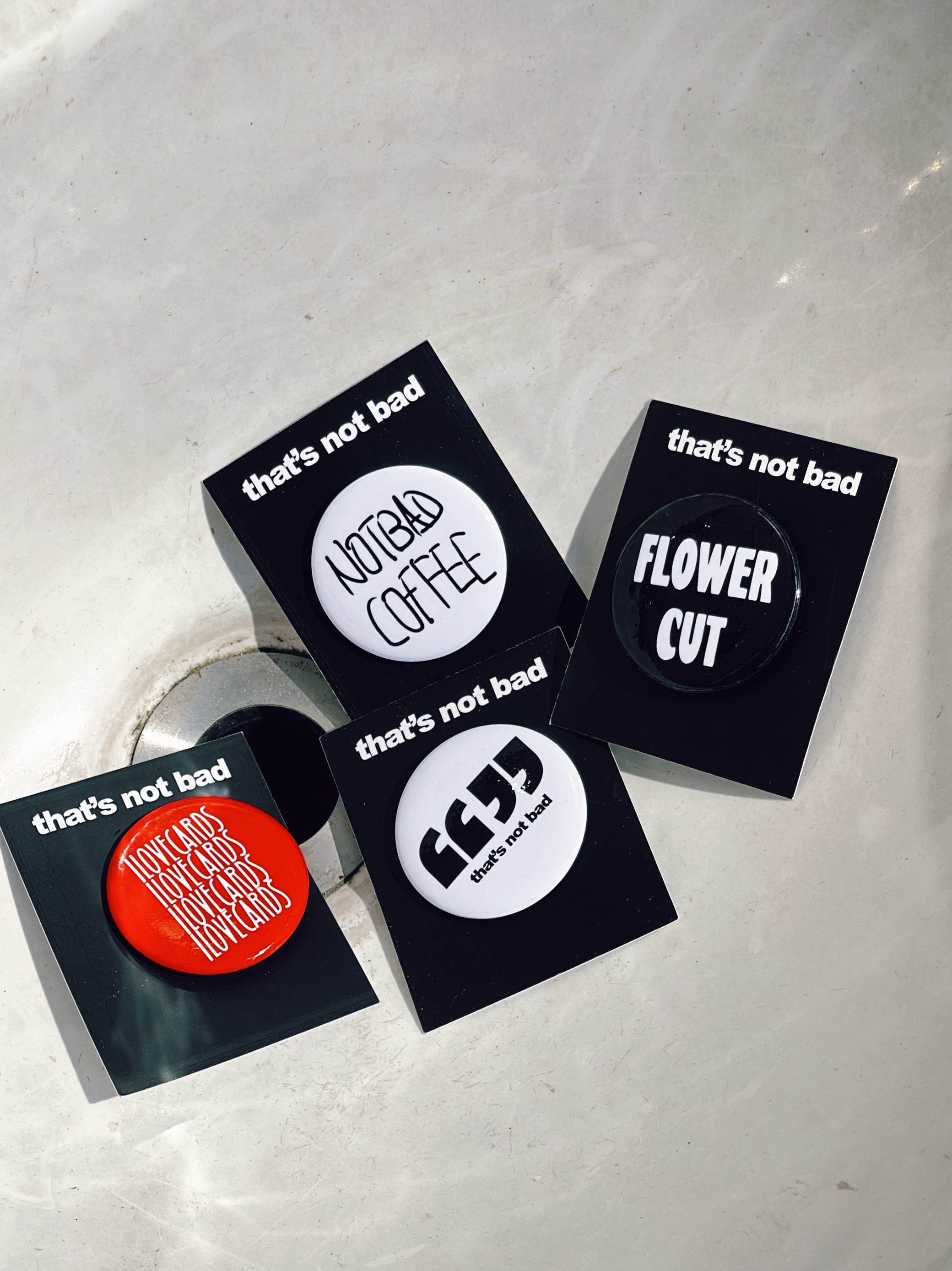 NOTBAD 花切主题徽章｜thatsnotbad