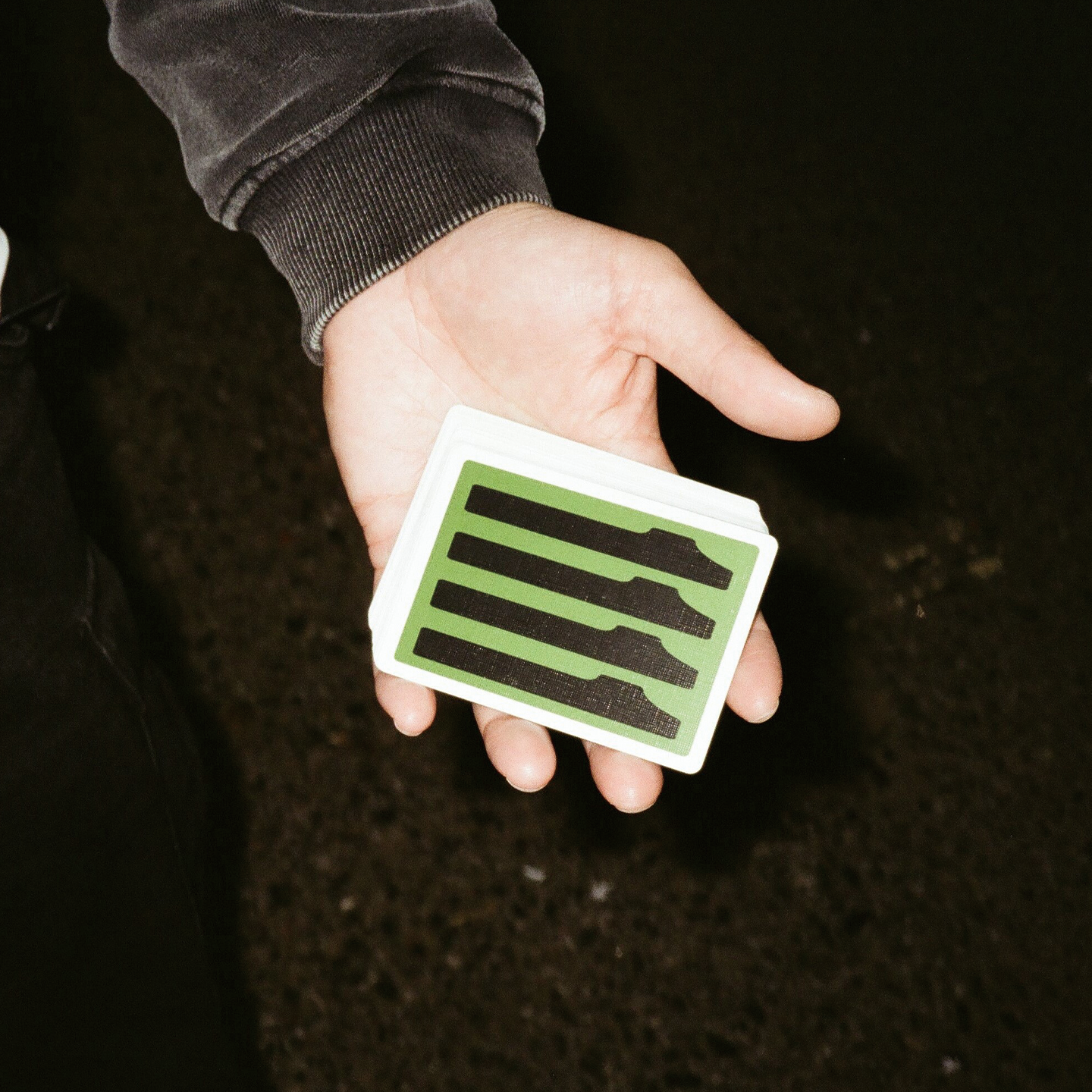 4X1 扑克牌｜复古风简约花切扑克牌｜西瓜皮