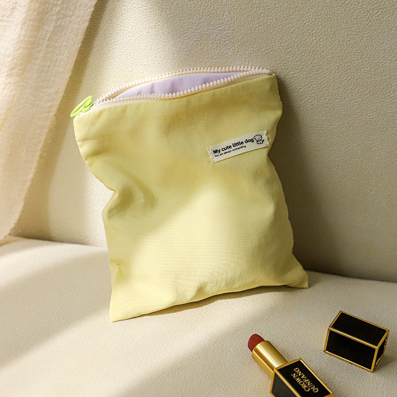 布艺尼龙撞色口红化妆包旅行通勤便携护肤品收纳袋耳机饰品整理包,收纳整理,化妆包,淘宝优惠券,粉丝福利购,淘宝优惠卷