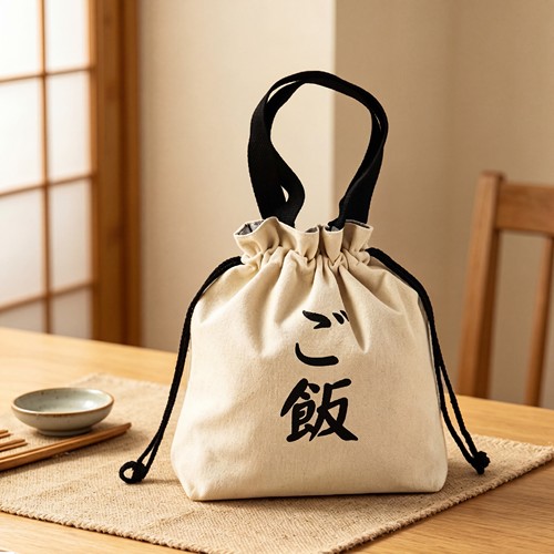 简约加厚铝箔保温抽绳束口饭盒袋