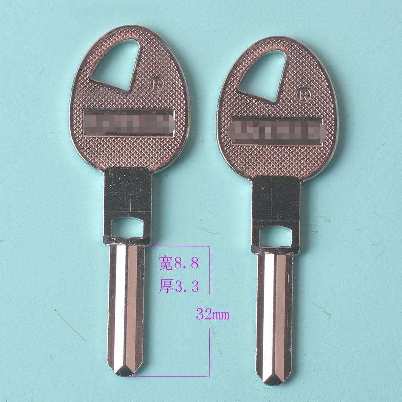 开口保德安 民用钥匙坯 民用锁具钥匙胚
