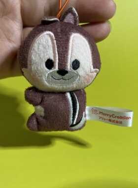 超可爱 软萌 小松鼠挂件
