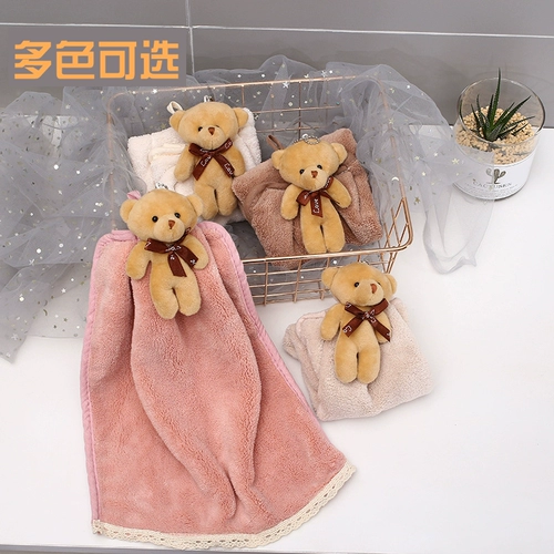 Милое детское полотенце, увеличенная толщина, с медвежатами, хорошо впитывает воду