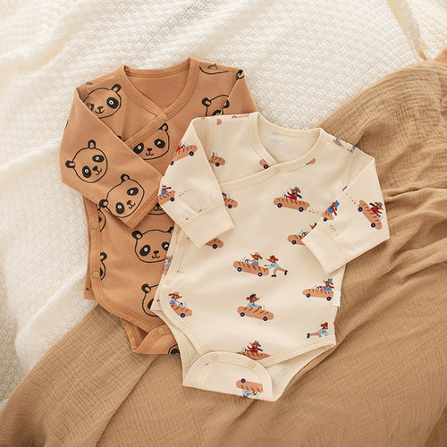 a类纯棉四季款双层护肚包屁衣